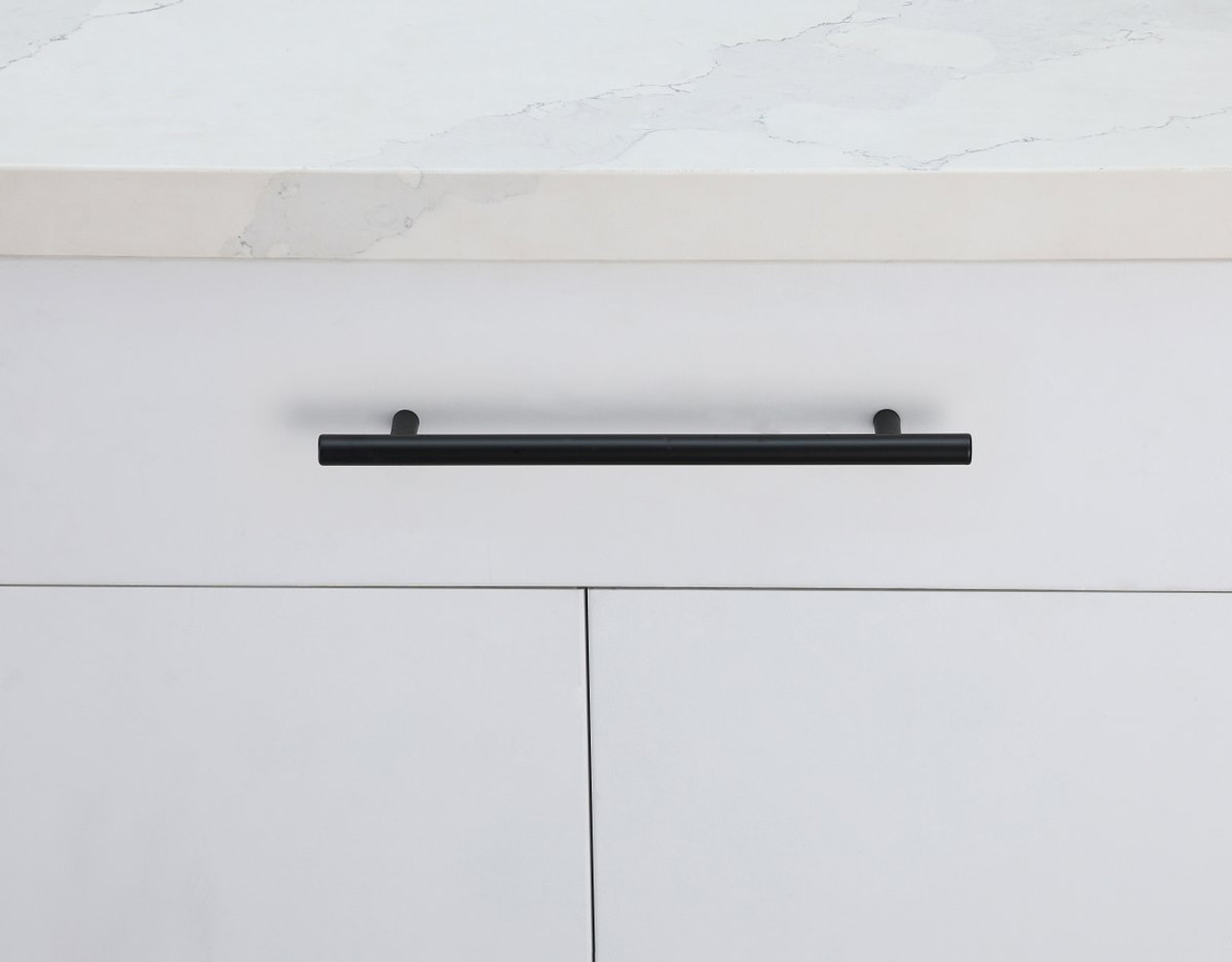 Elegant Decor PL400-7-MB-10PK Quinn 7-9/16" Center to Center Matte Black Bar Pull Multipack (set of 10) Elegant Decor PL400-7-MB-10PK Quinn 7-9/16" Center to Center Matte Black Bar Pull Multipack (set of 10)