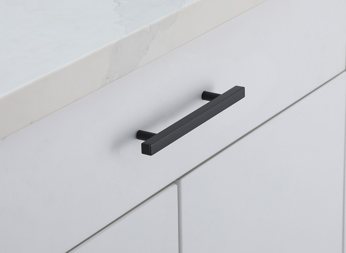 Elegant Decor PL402-5-MB-10PK Dior 5" Center to Center Matte Black Bar Pull Multipack (set of 10)