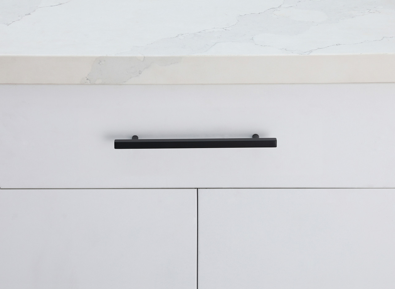 Elegant Decor PL402-7-MB-10PK Dior 7-9/16" Center to Center Matte Black Bar Pull Multipack (set of 10) Elegant Decor PL402-7-MB-10PK Dior 7-9/16" Center to Center Matte Black Bar Pull Multipack (set of 10)