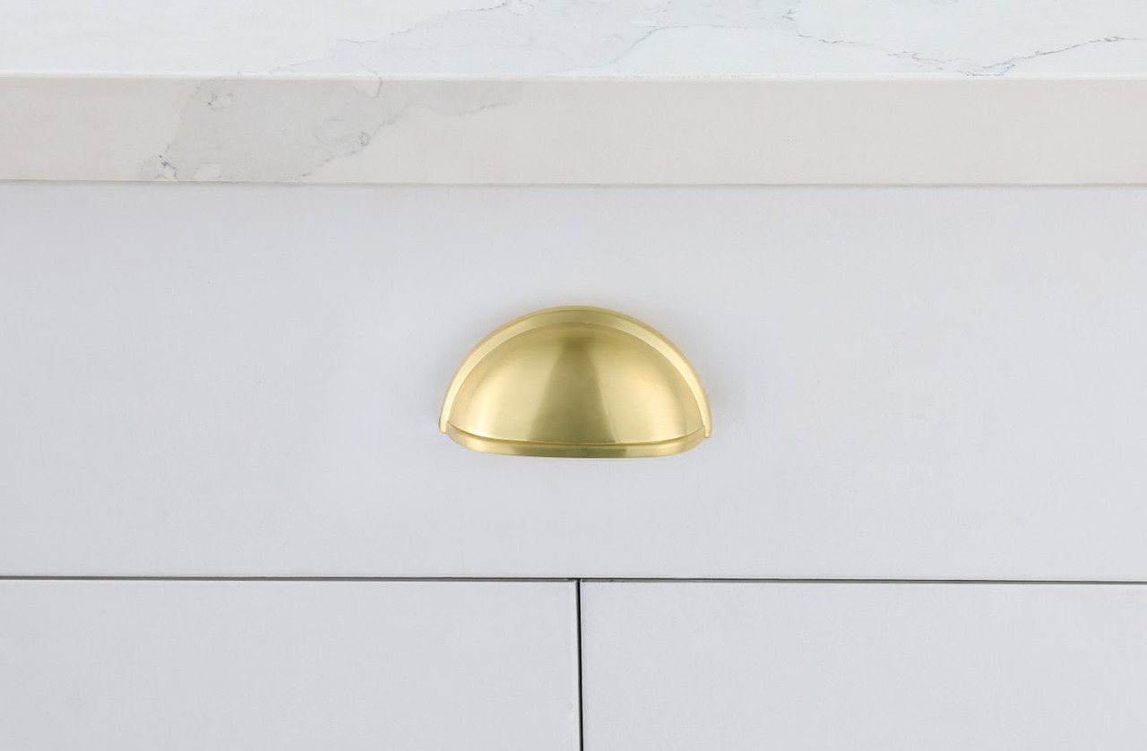 Elegant Decor PL3002-GD-10PK Atticus 3" Center to Center Brushed Gold Cup Bar Pull Multipack (set of 10) Elegant Decor PL3002-GD-10PK Atticus 3" Center to Center Brushed Gold Cup Bar Pull Multipack (set of 10)