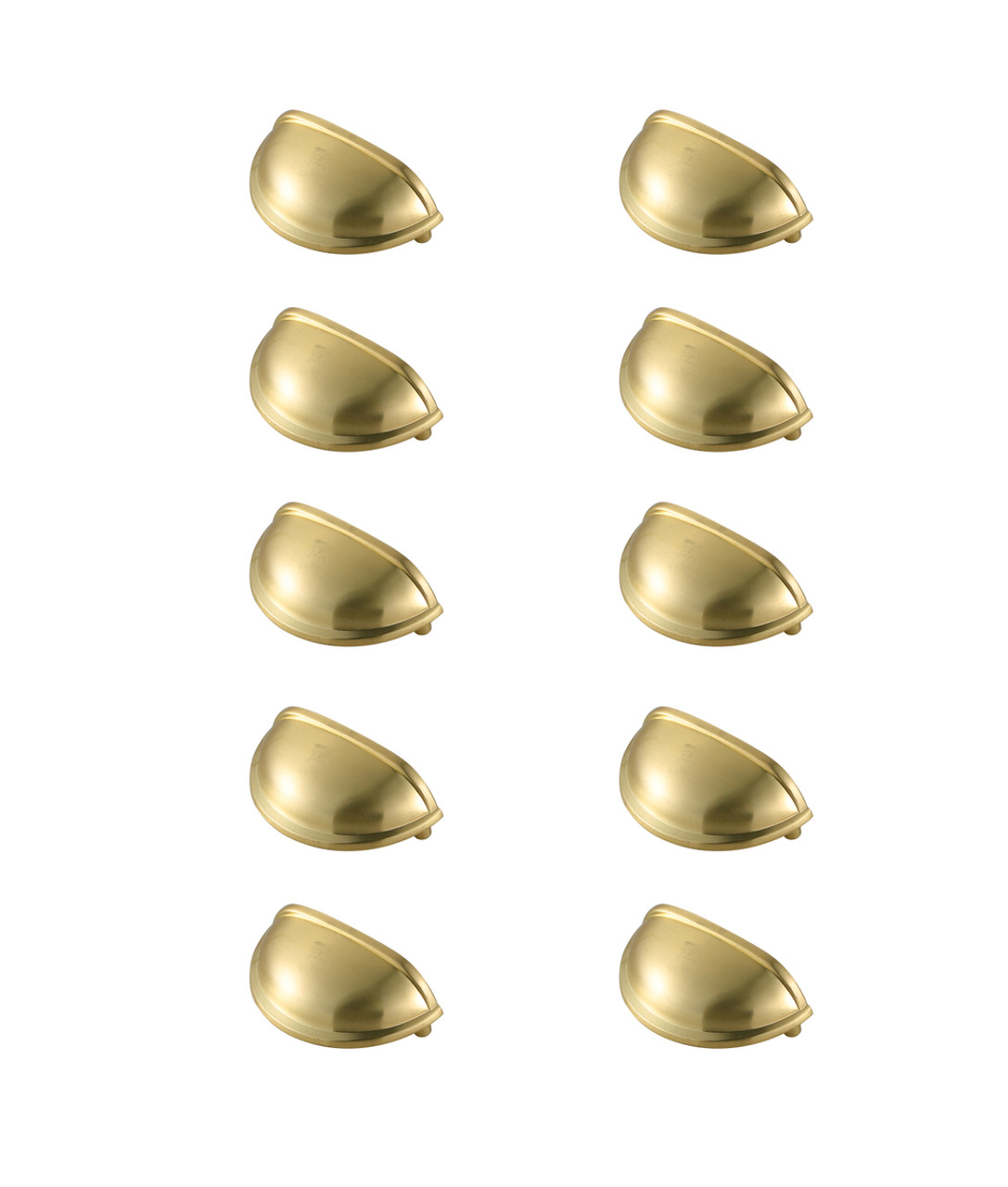 Elegant Decor PL3002-GD-10PK Atticus 3" Center to Center Brushed Gold Cup Bar Pull Multipack (set of 10) Elegant Decor PL3002-GD-10PK Atticus 3" Center to Center Brushed Gold Cup Bar Pull Multipack (set of 10)