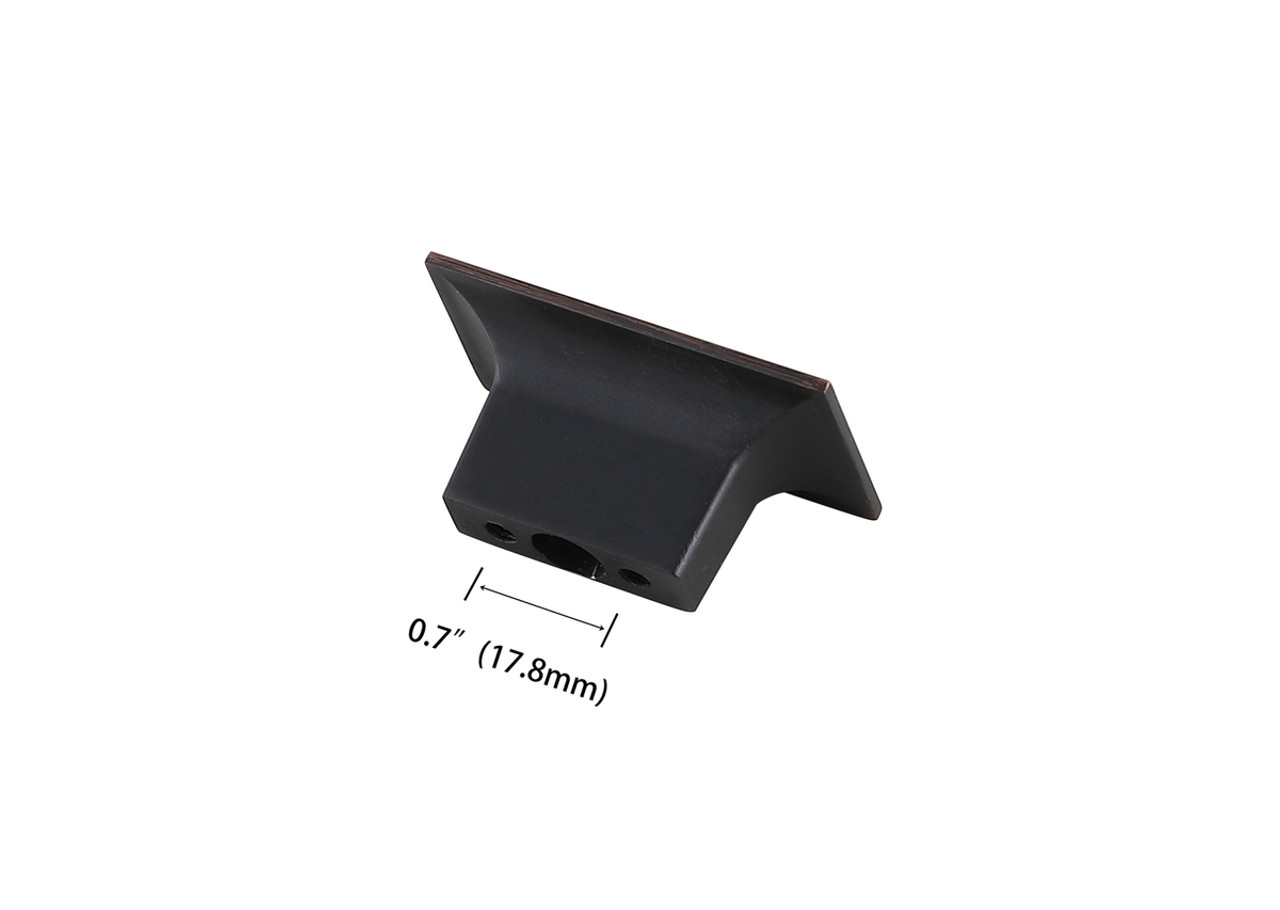 Elegant Decor KB2026-ORB-10PK Perry 2" Oil-rubbed Bronze Rectangle Knob Multipack (Set of 10) Elegant Decor KB2026-ORB-10PK Perry 2" Oil-rubbed Bronze Rectangle Knob Multipack (Set of 10)