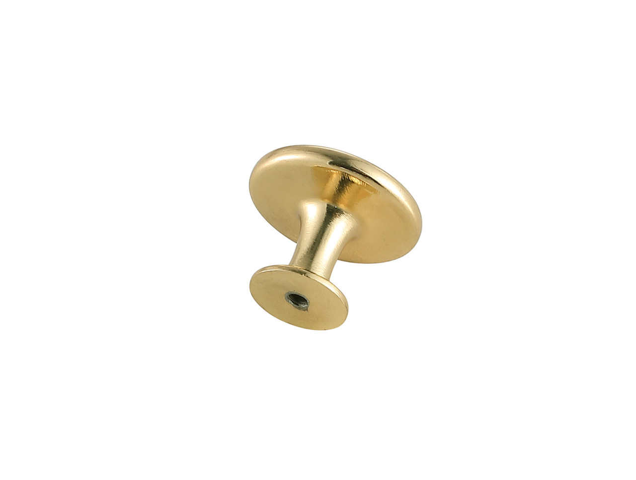 Elegant Decor KB2005-GD-10PK Logyn 1.3" Diameter Brushed Gold Mushroom Knob Multipack (Set of 10)