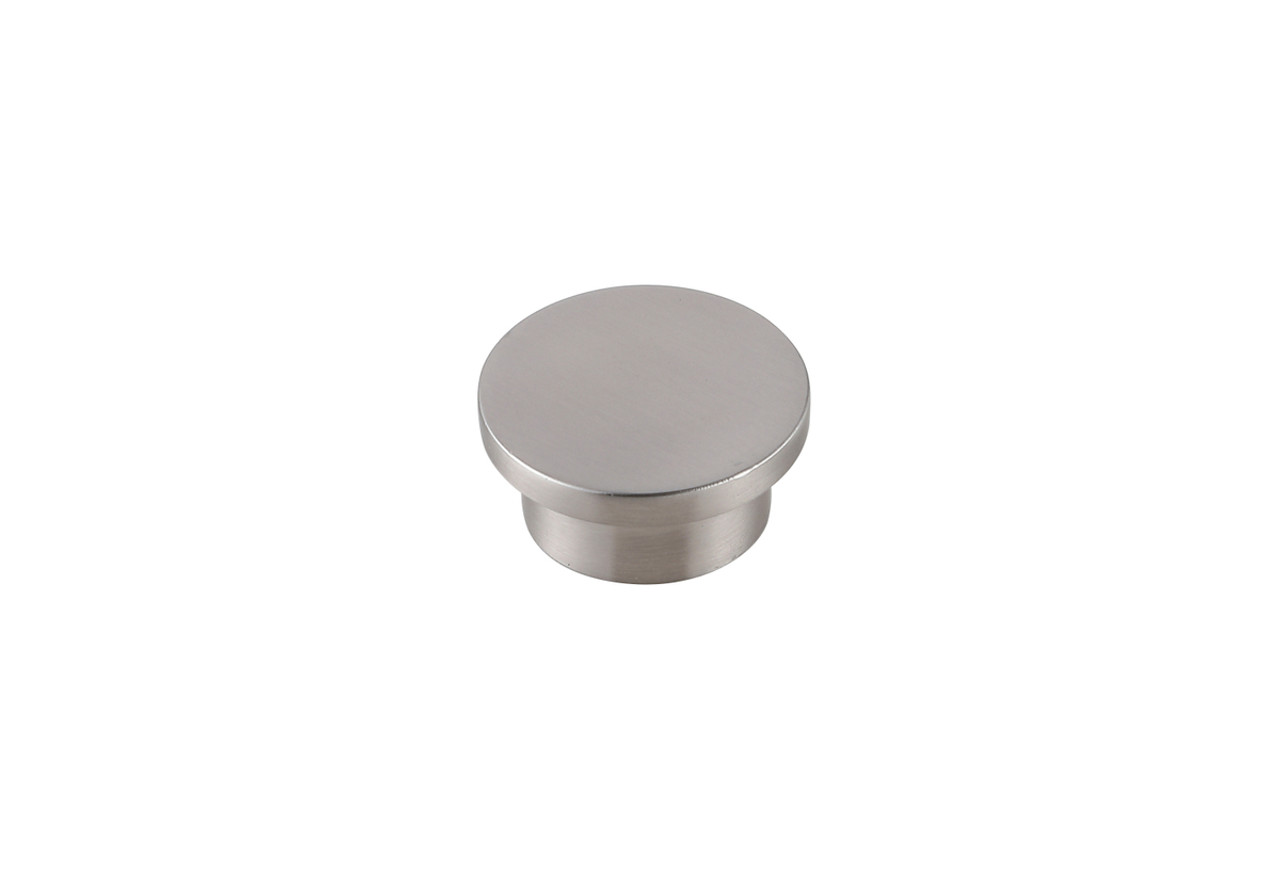 Elegant Decor KB2009-NK-10PK Trovon 1.6" Diameter Brushed Nickel Oversize Round Knob Multipack (Set of 10)