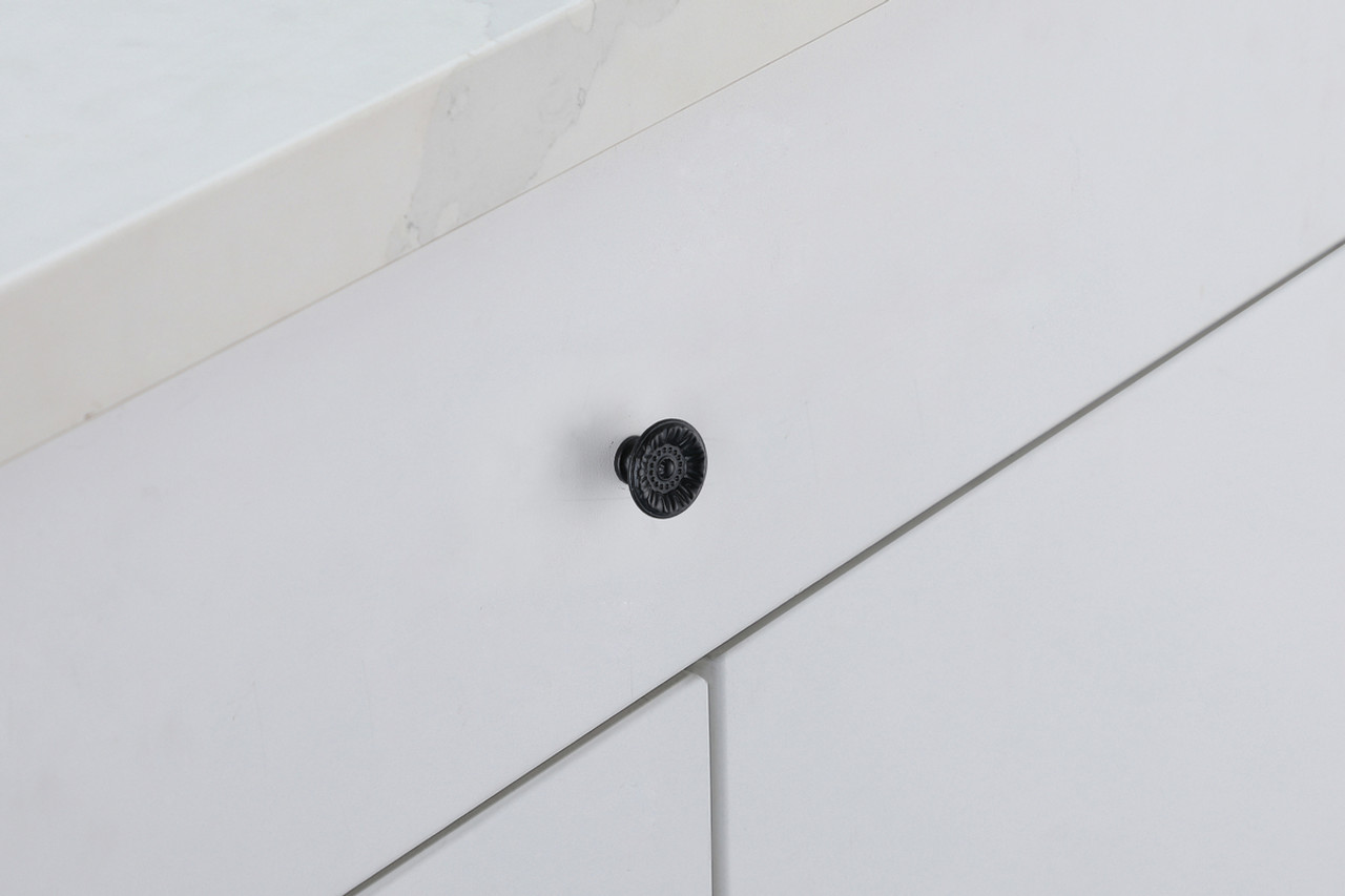 Elegant Decor KB2010-MB-10PK Corio 1.1" Diameter Matte Black Mushroom Knob Multipack (Set of 10) Elegant Decor KB2010-MB-10PK Corio 1.1" Diameter Matte Black Mushroom Knob Multipack (Set of 10)