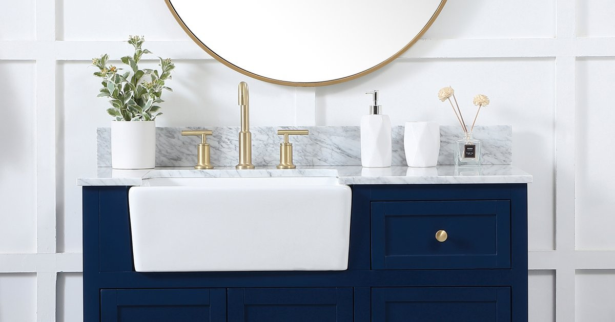 Elegant Decor BS1240CRA 40 inch backsplash in carrara white