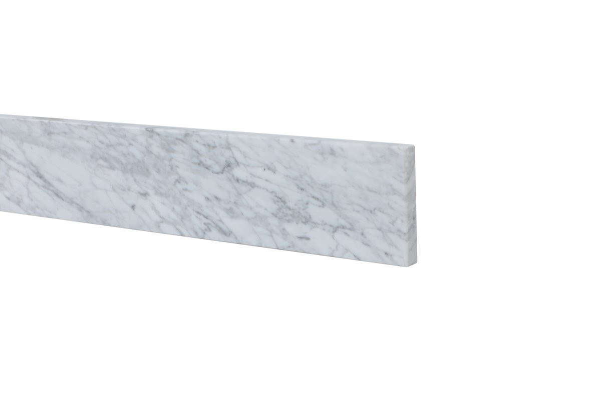 Elegant Decor BS1240CRA 40 inch backsplash in carrara white