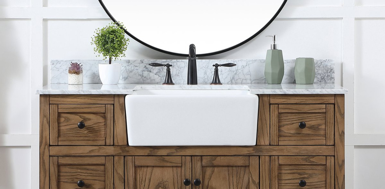 Elegant Decor BS1248CRA 48 inch backsplash in carrara white Elegant Decor BS1248CRA 48 inch backsplash in carrara white