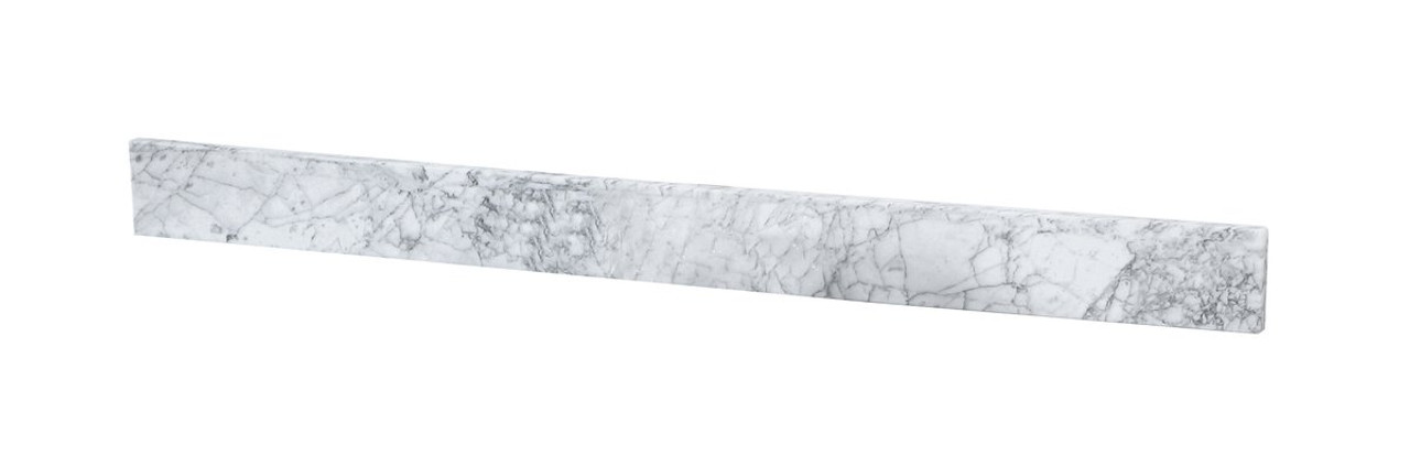 Elegant Decor BS1248CRA 48 inch backsplash in carrara white