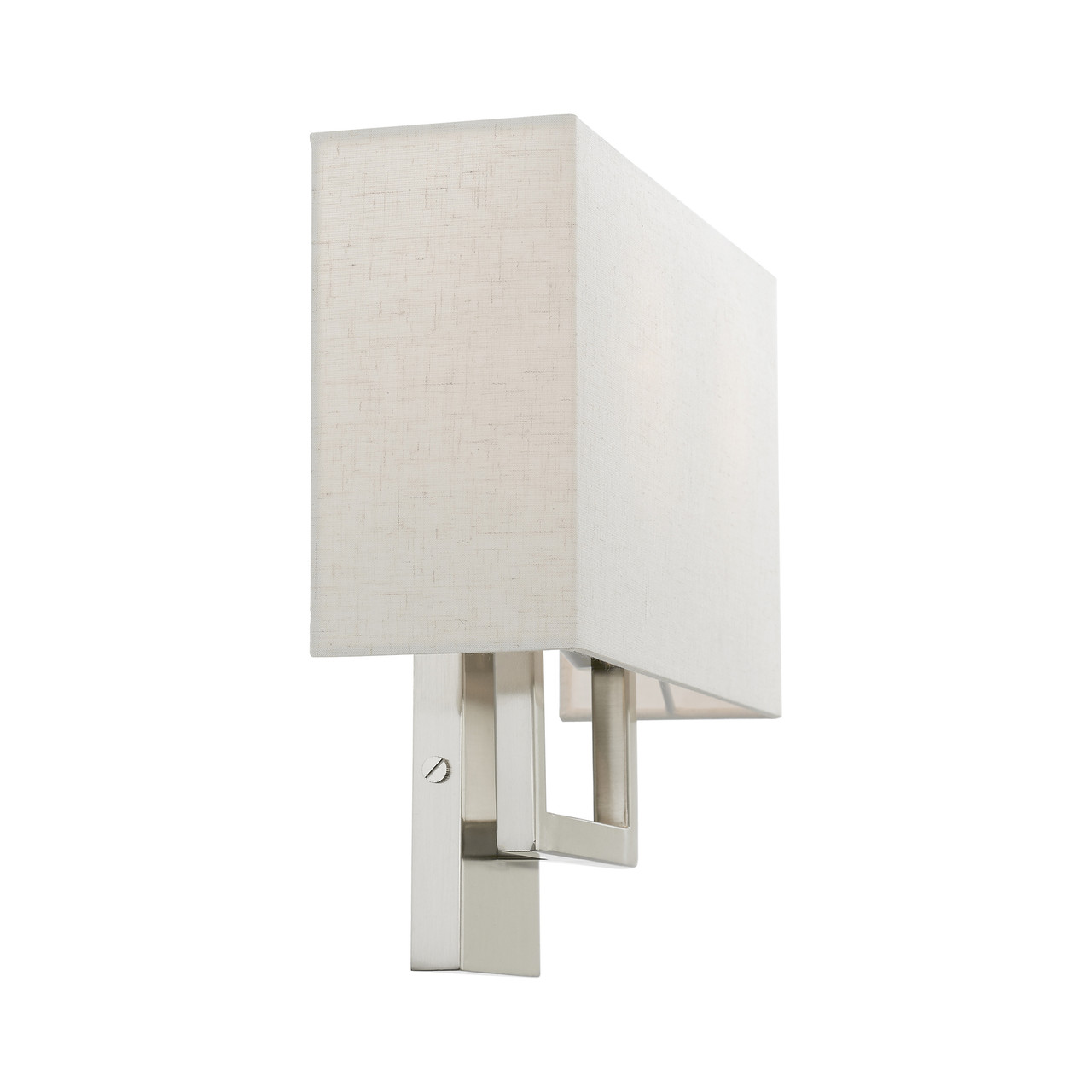 LIVEX LIGHTING 50994-91 2 Light Brushed Nickel ADA Sconce