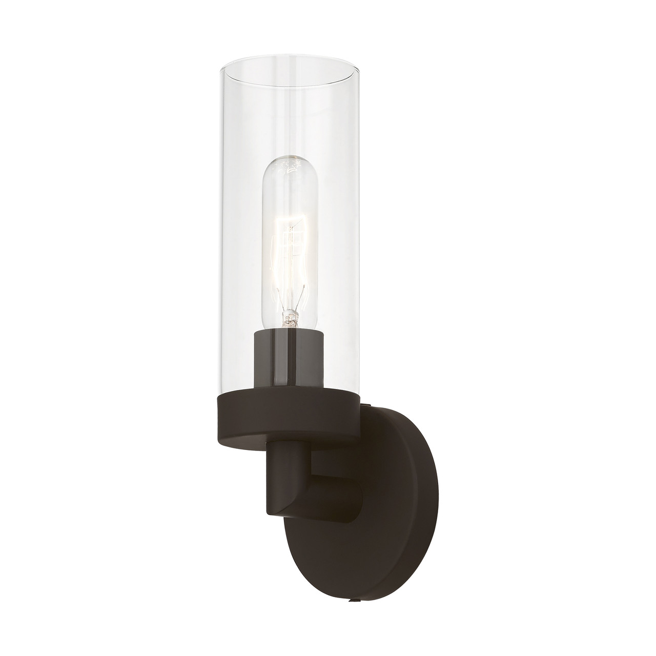 LIVEX LIGHTING 16171-07 1 Light Bronze ADA Single Sconce