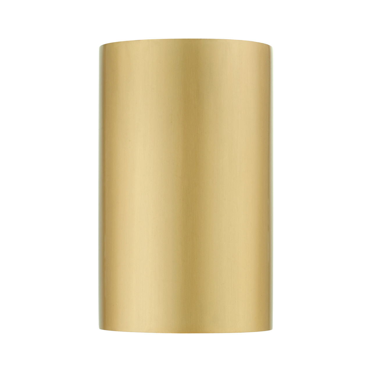 LIVEX LIGHTING 22061-32 1 Light Satin Gold Outdoor / Indoor ADA Small Sconce LIVEX LIGHTING 22061-32 1 Light Satin Gold Outdoor / Indoor ADA Small Sconce