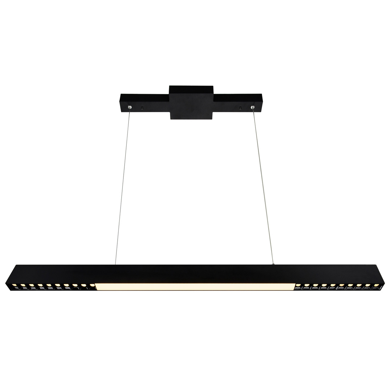 CWI LIGHTING 1701P45-B-101 Pienza 5 in LED Integrated Black Chandelier