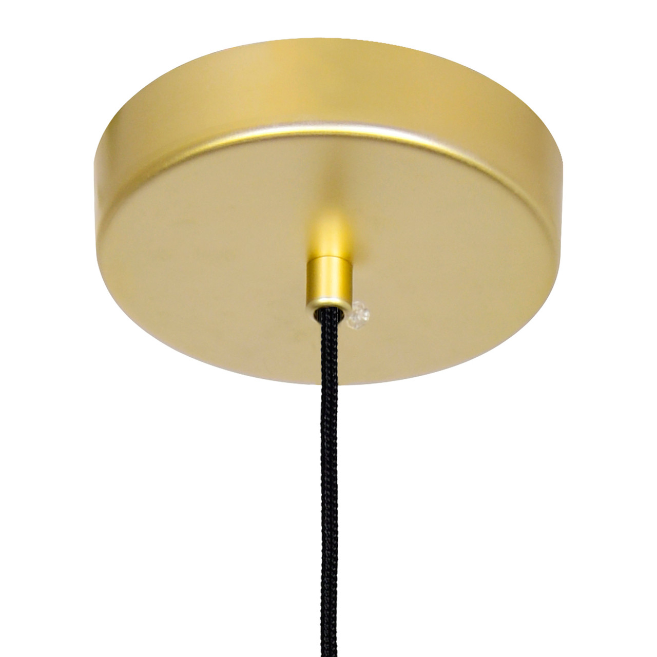 CWI LIGHTING 1390P5-1-602 Lena LED Integrated Mini Pendant With Satin Gold Finish