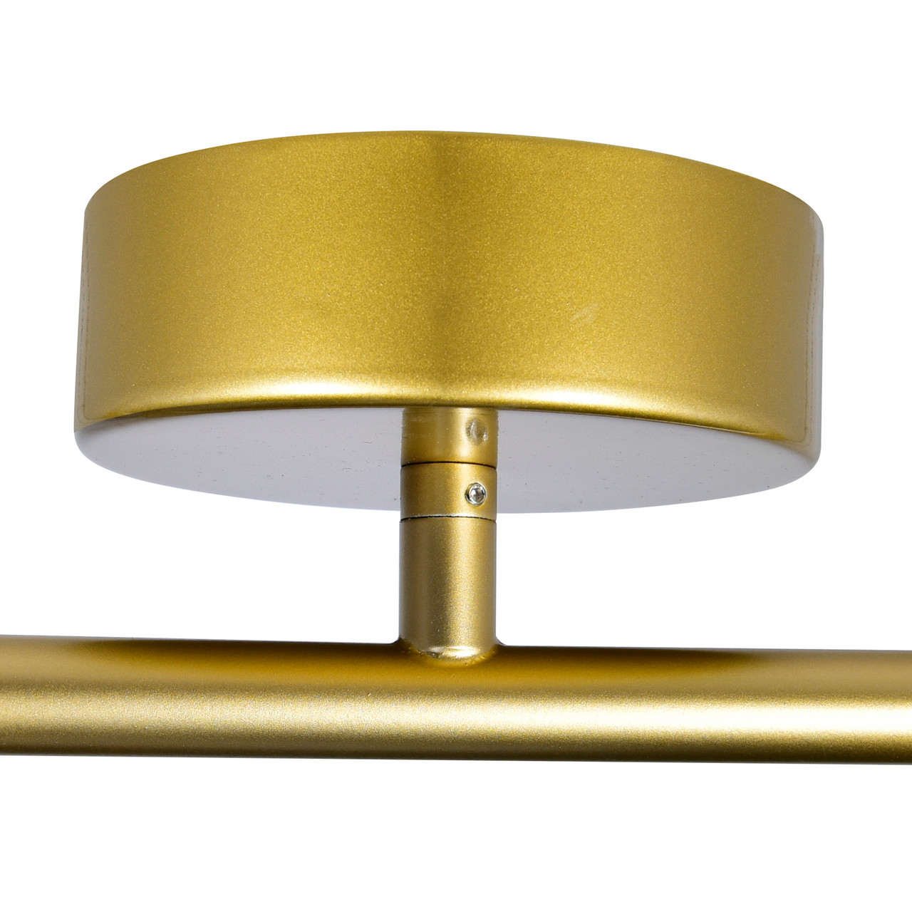 CWI LIGHTING 1375W24-1-602 Oskil LED Integrated Wall Light With Satin Gold Finish