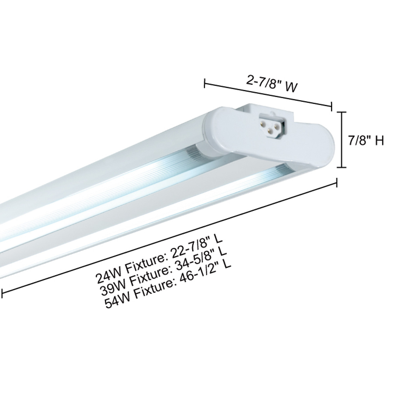 JESCO Lighting SG5ATHO-39/41-S Sleek Plus Grounded 39W T5 Bi-Pin Linear Fluorescent, 4100K, Silver SG5ATHO-39/41-SV JESCO Lighting SG5ATHO-39/41-S Sleek Plus Grounded 39W T5 Bi-Pin Linear Fluorescent, 4100K, Silver SG5ATHO-39/41-SV