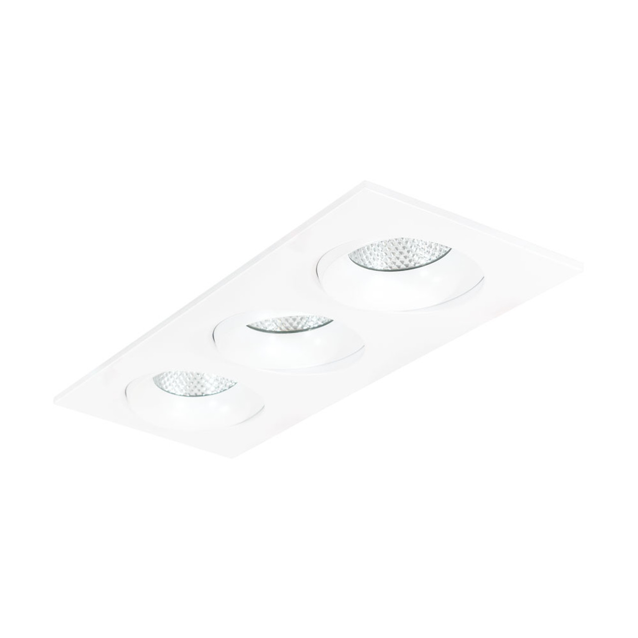 JESCO LIGHTING ML5-3-112M-SW5-WH ML5 3-Light LED Modulinear Recessed 120V 36W Adjustable Color Temperature WH