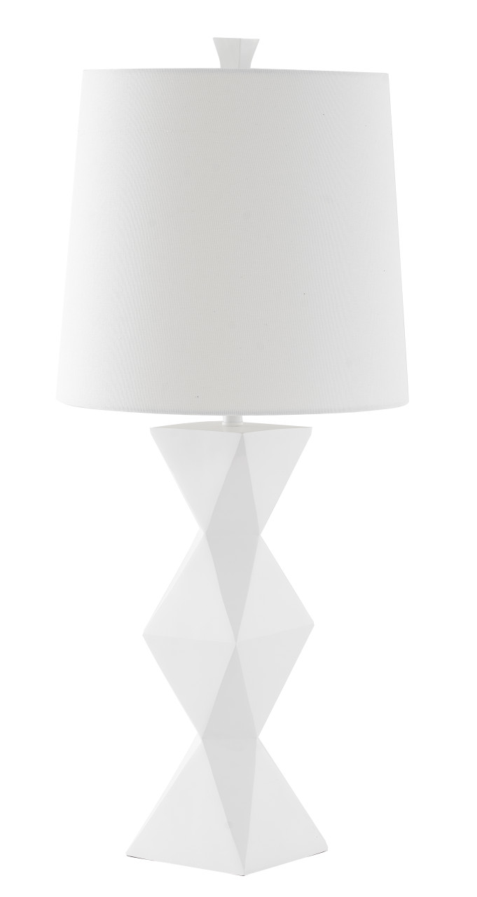 BETHEL INTERNATIONAL COR01-TL 1-Light Table Lamp, White