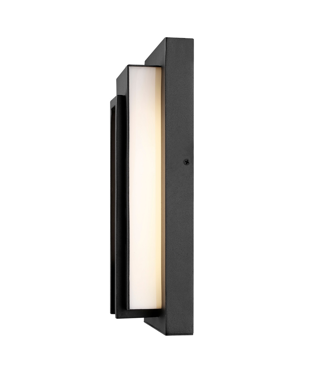 Z-LITE 520S-BK-LED 1 Light Outdoor Wall Sconce, Black