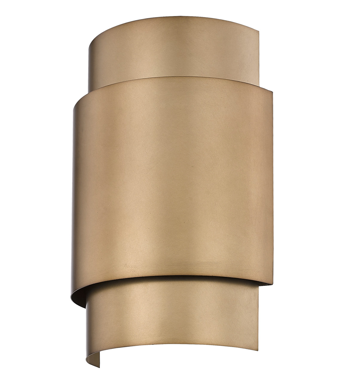 Z-LITE 739S-RB 2 Light Wall Sconce, Rubbed Brass