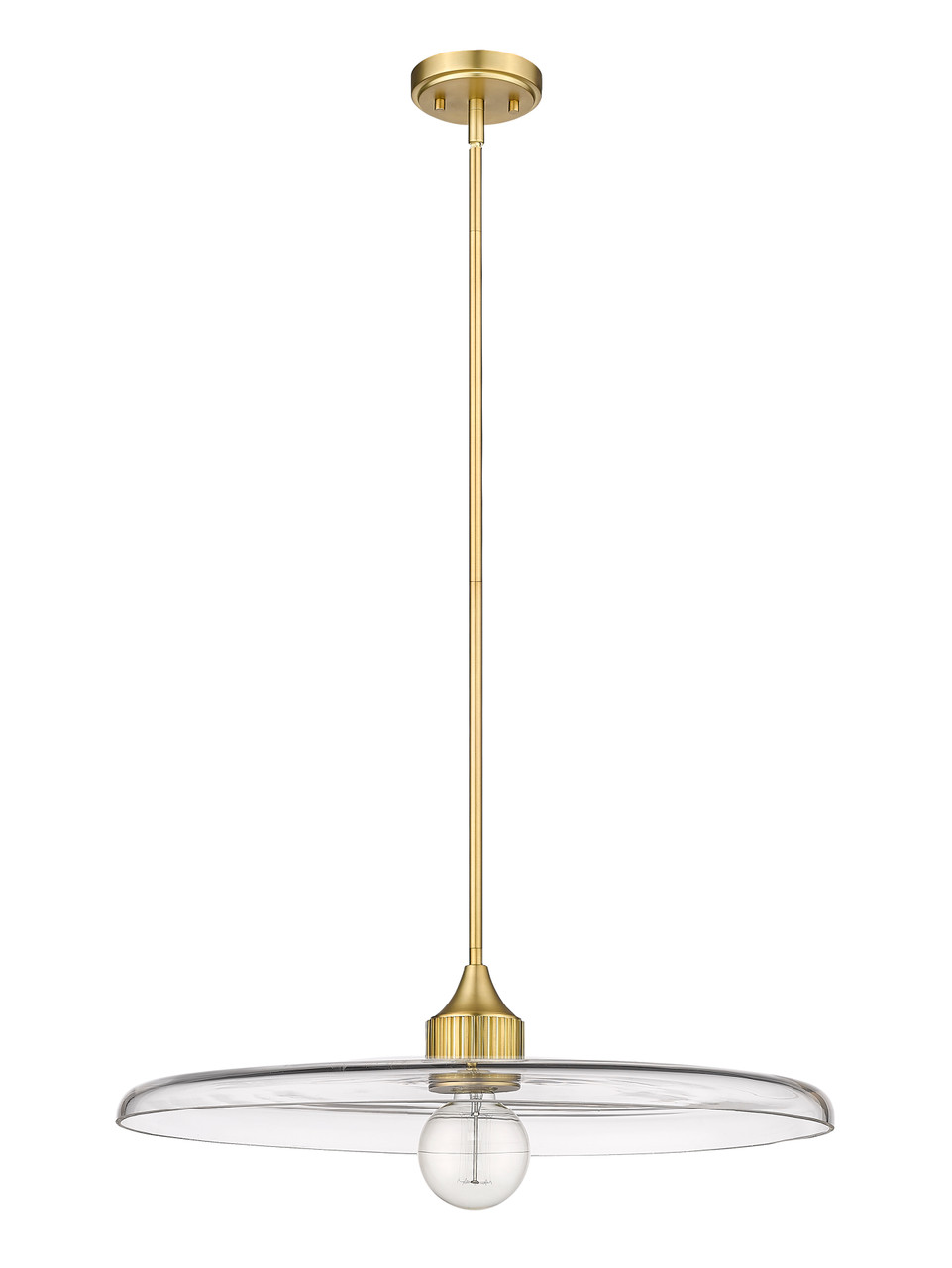 Z-LITE 821P24-OBR 1 Light Pendant, Olde Brass