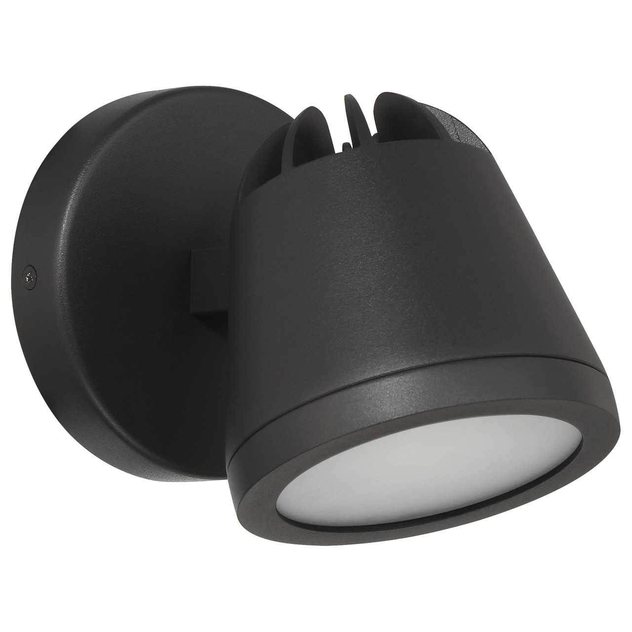 ACCESS LIGHTING 20338LEDDMGLP-BL/FST 1-Light Outdoor Adjustable LED Spotlight, Black