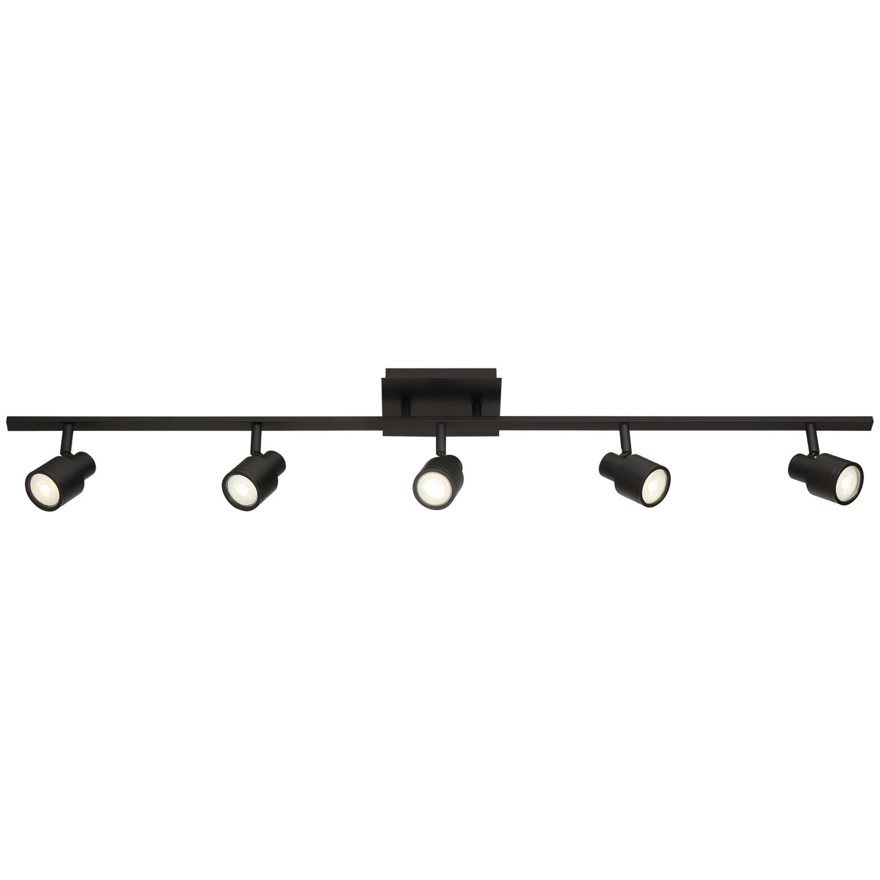 ACCESS LIGHTING 63075LEDDLP-MBL 5-Light 5 Light Adjustable LED Track, Matte Black