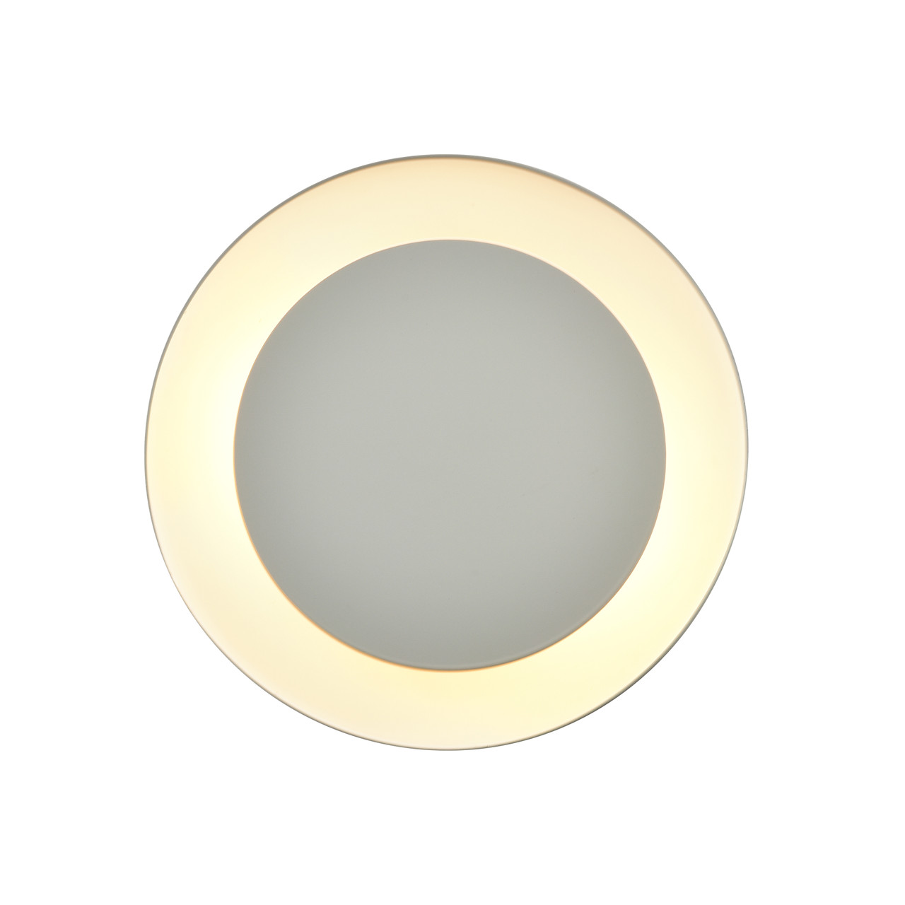 ELK HOME 52313/2 Pelham 10'' Wide 2-Light Flush Mount - Satin Brass with Matte White