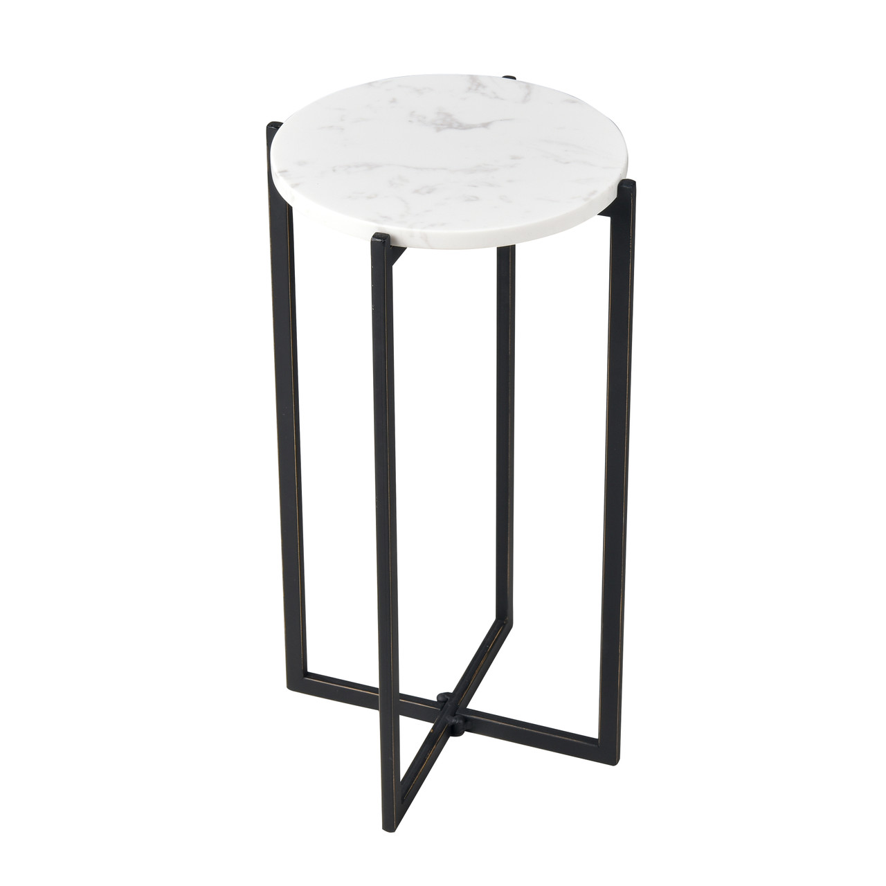 ELK HOME S0035-11199 Lanier Accent Table - Round Black