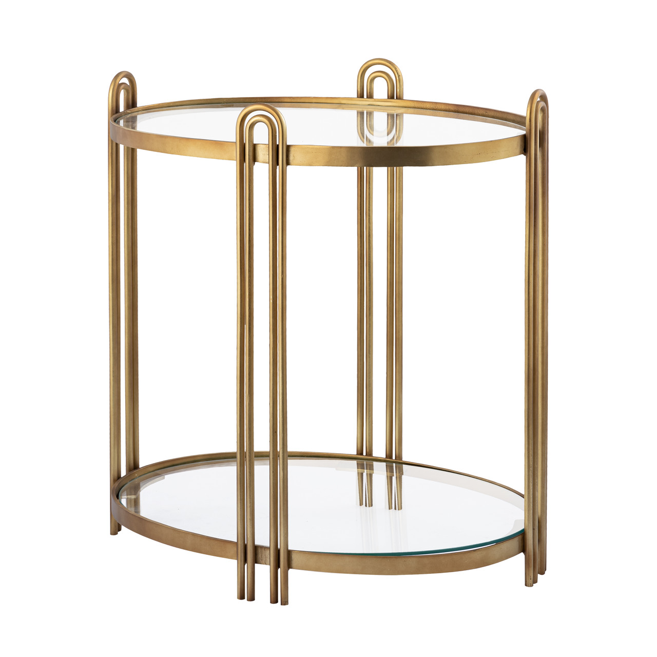ELK HOME H0895-10845 Arch Accent Table - Gold