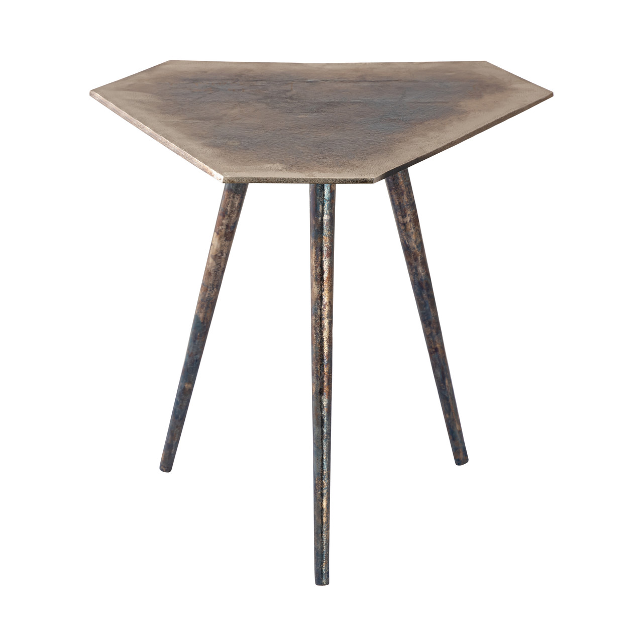 ELK HOME H0895-10480 Carleton Accent Table - Oxidized Nickle