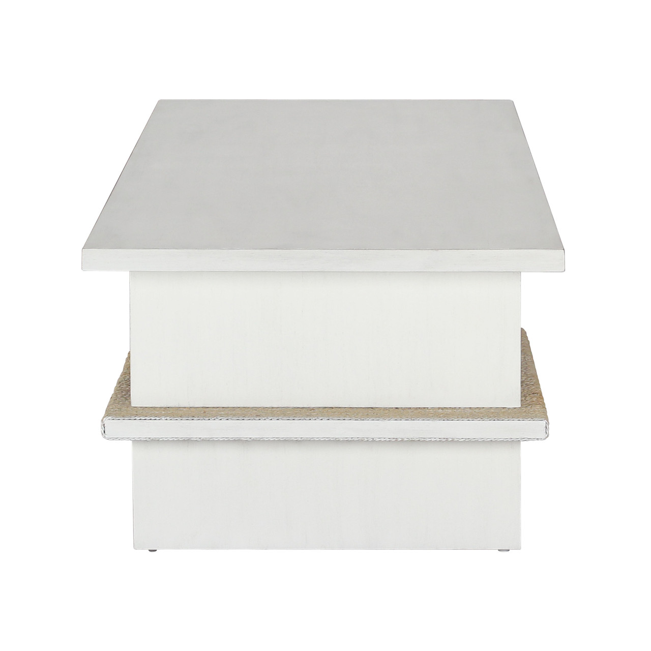 ELK HOME S0075-9968 Riverview Coffee Table - White