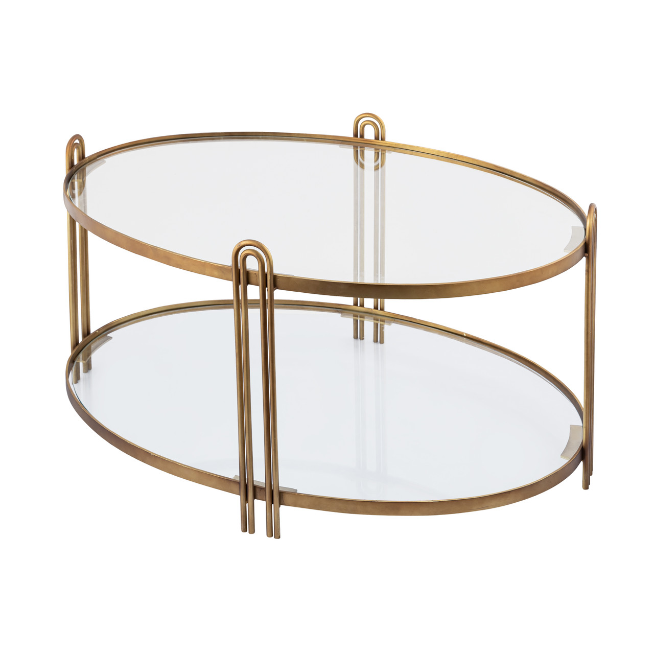 ELK HOME H0895-10846 Arch Coffee Table - Gold