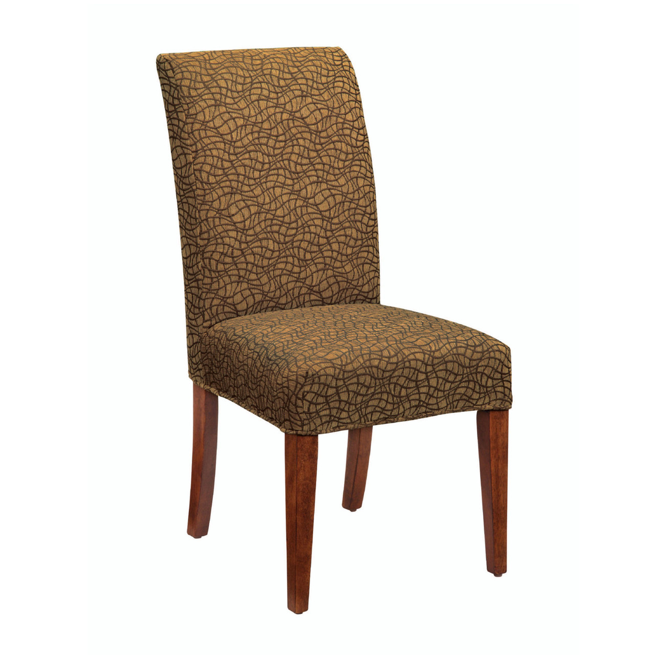ELK HOME 6091415 Pecan Parsons Unskirted Chair - COVER ONLY