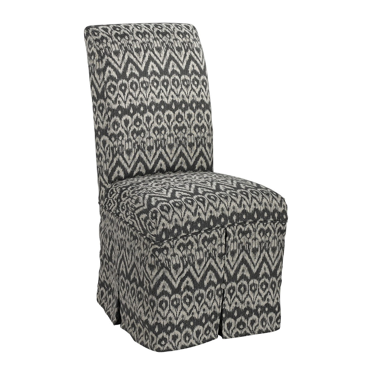 ELK HOME 6086431 Ambrosia Driftwood Parsons Skirted Chair - COVER ONLY