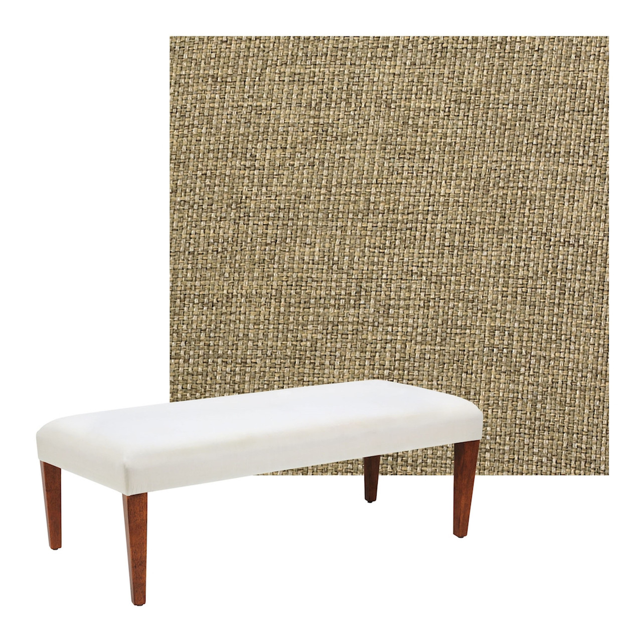 ELK HOME 6086421 McCay Straw Bench - COVER ONLY