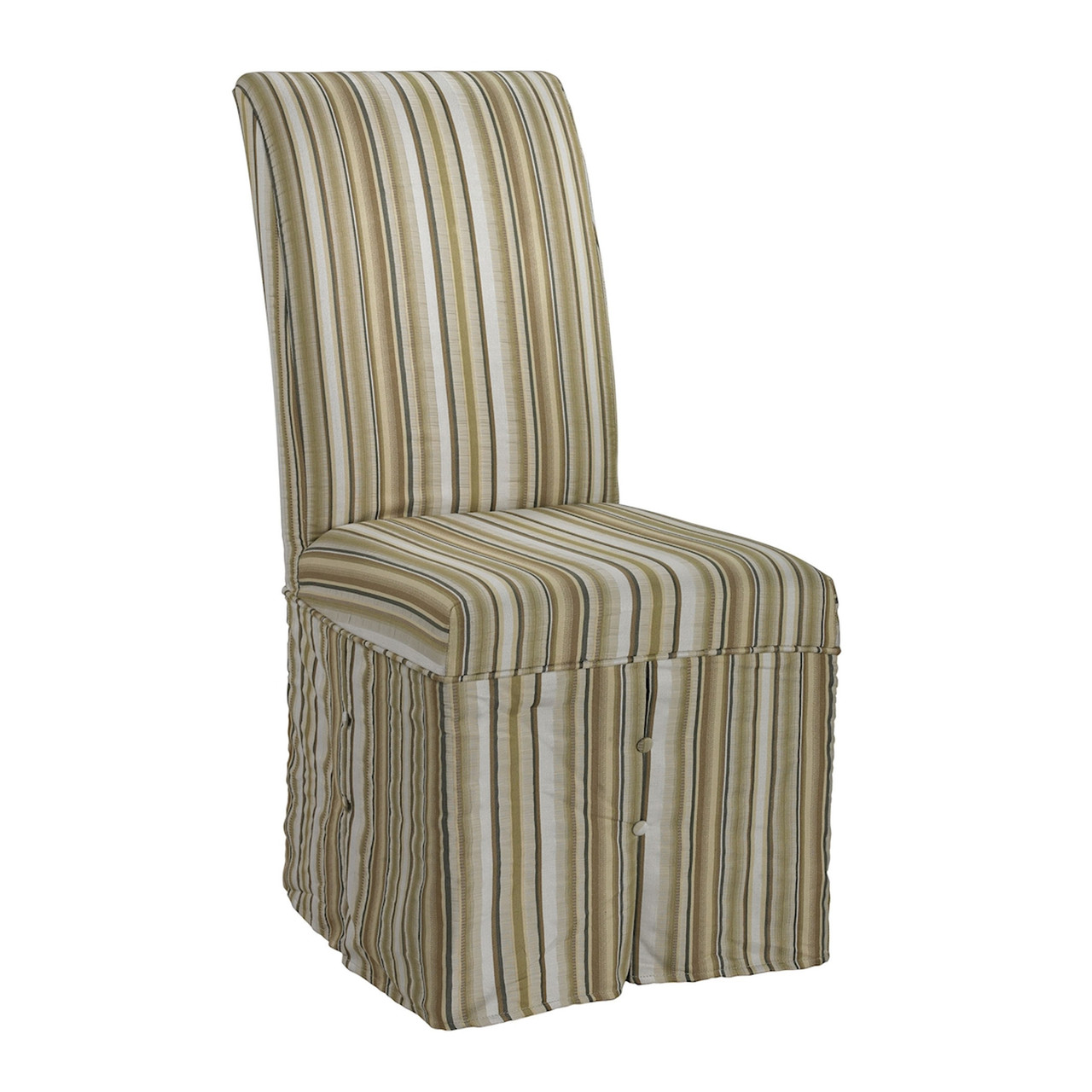 ELK HOME 6086396 Jolipa - Birch Parsons Skirted Chair - COVER ONLY