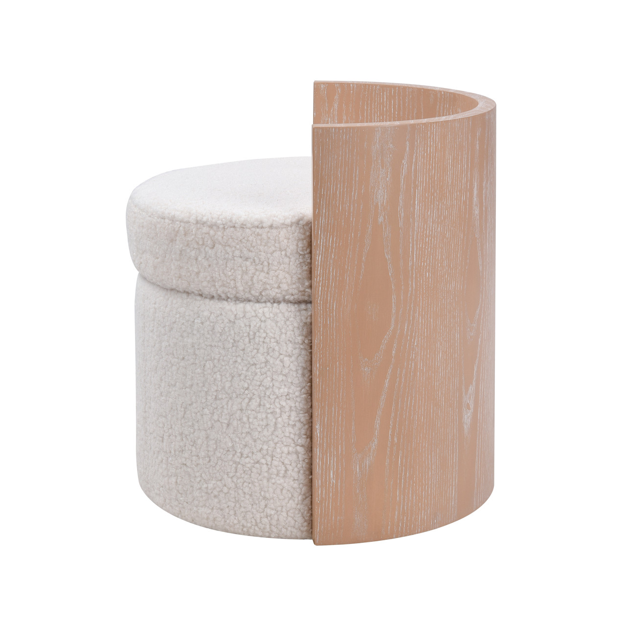 ELK HOME H0015-11010 Pollard Stool - Light Oak