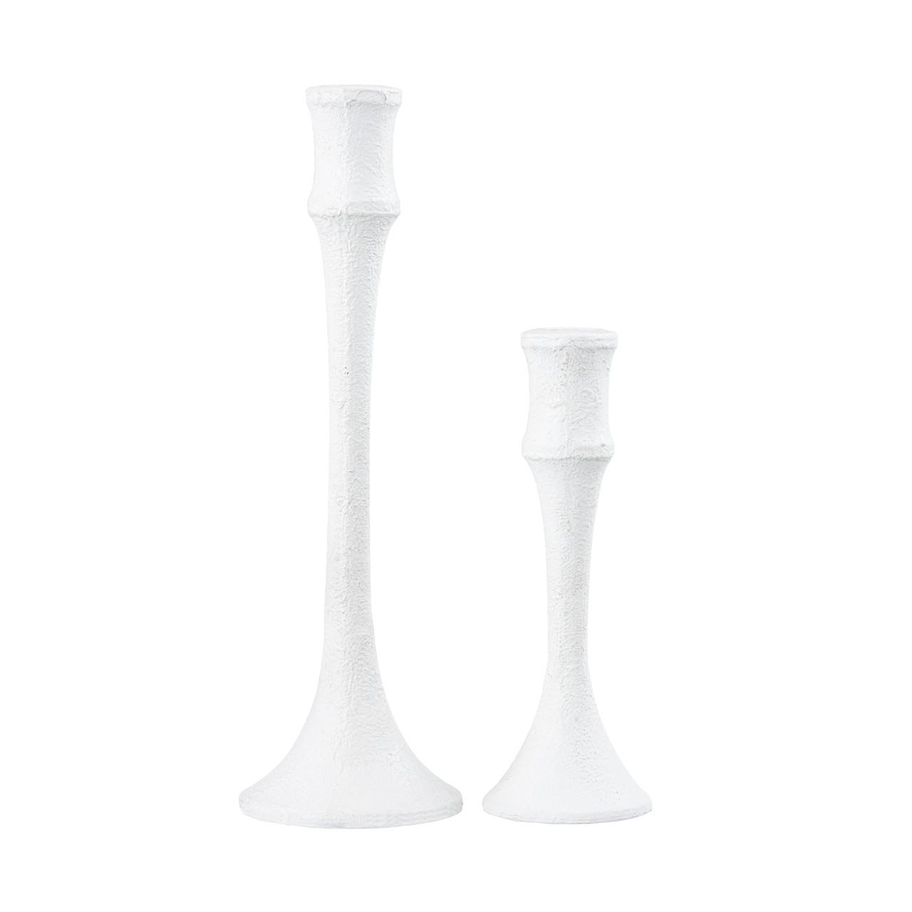 ELK HOME H0897-10923/S2 Miro Candleholder - Set of 2 Plaster White