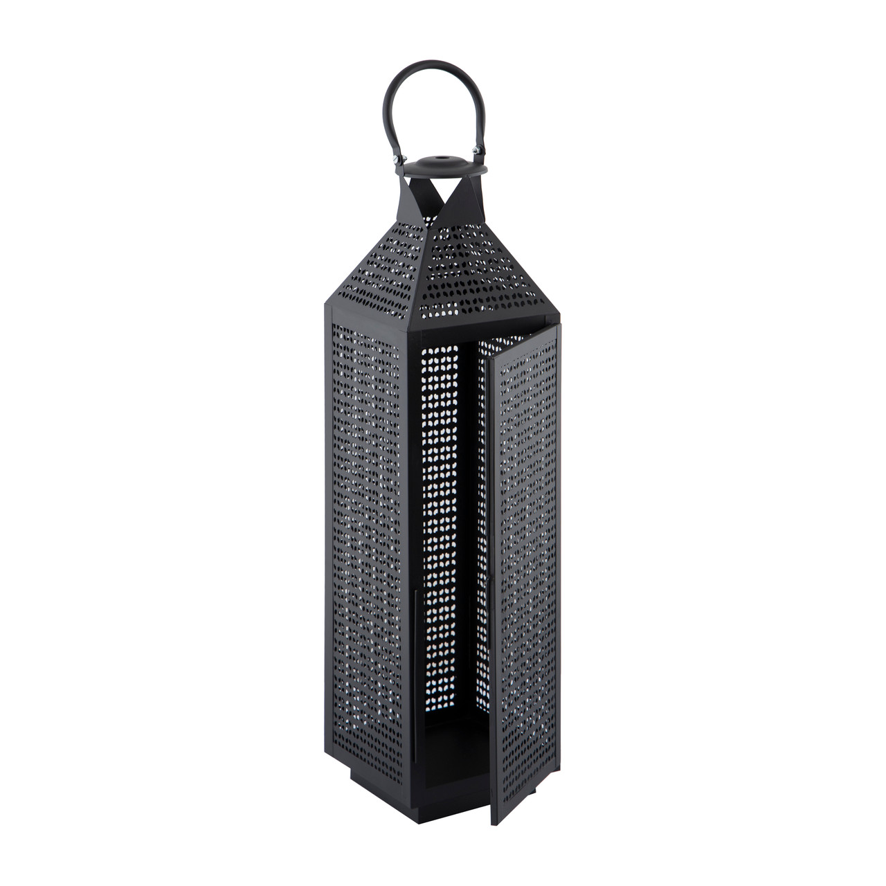 ELK HOME H0807-9802 Joey Lantern - Large Matte Black