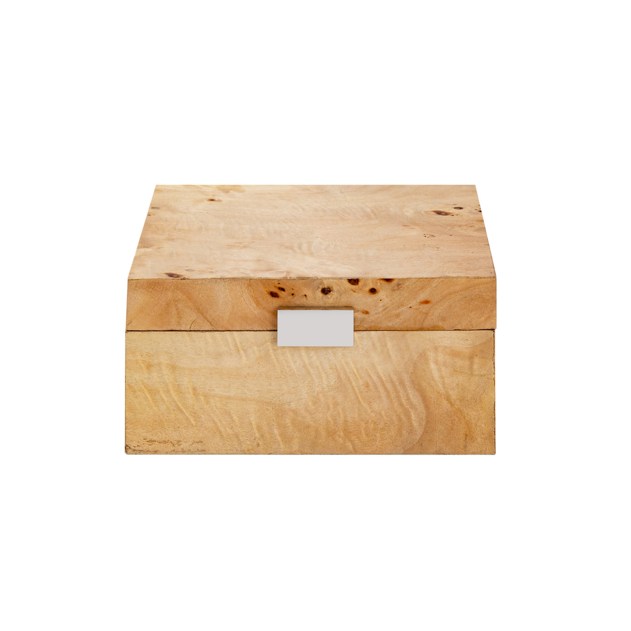 ELK HOME H0897-10961 Caleb Box - Square Bleached Burl