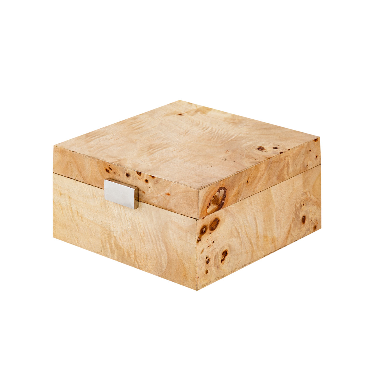 ELK HOME H0897-10961 Caleb Box - Square Bleached Burl