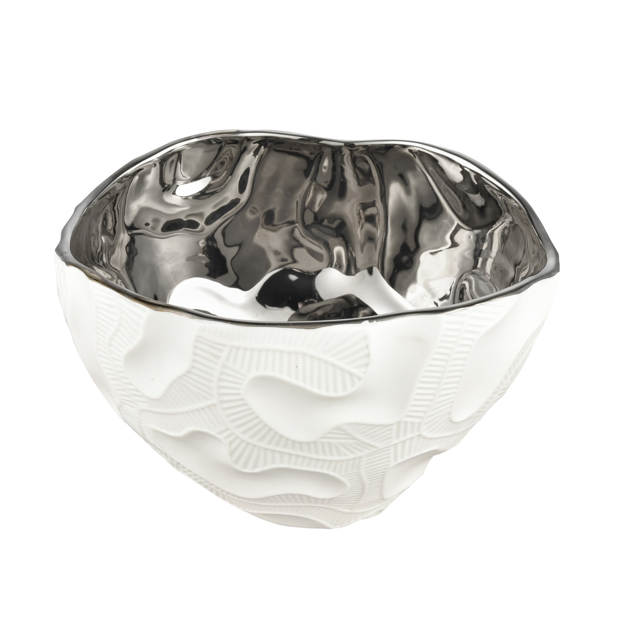 ELK HOME H0017-9143 Halford Bowl - Silver