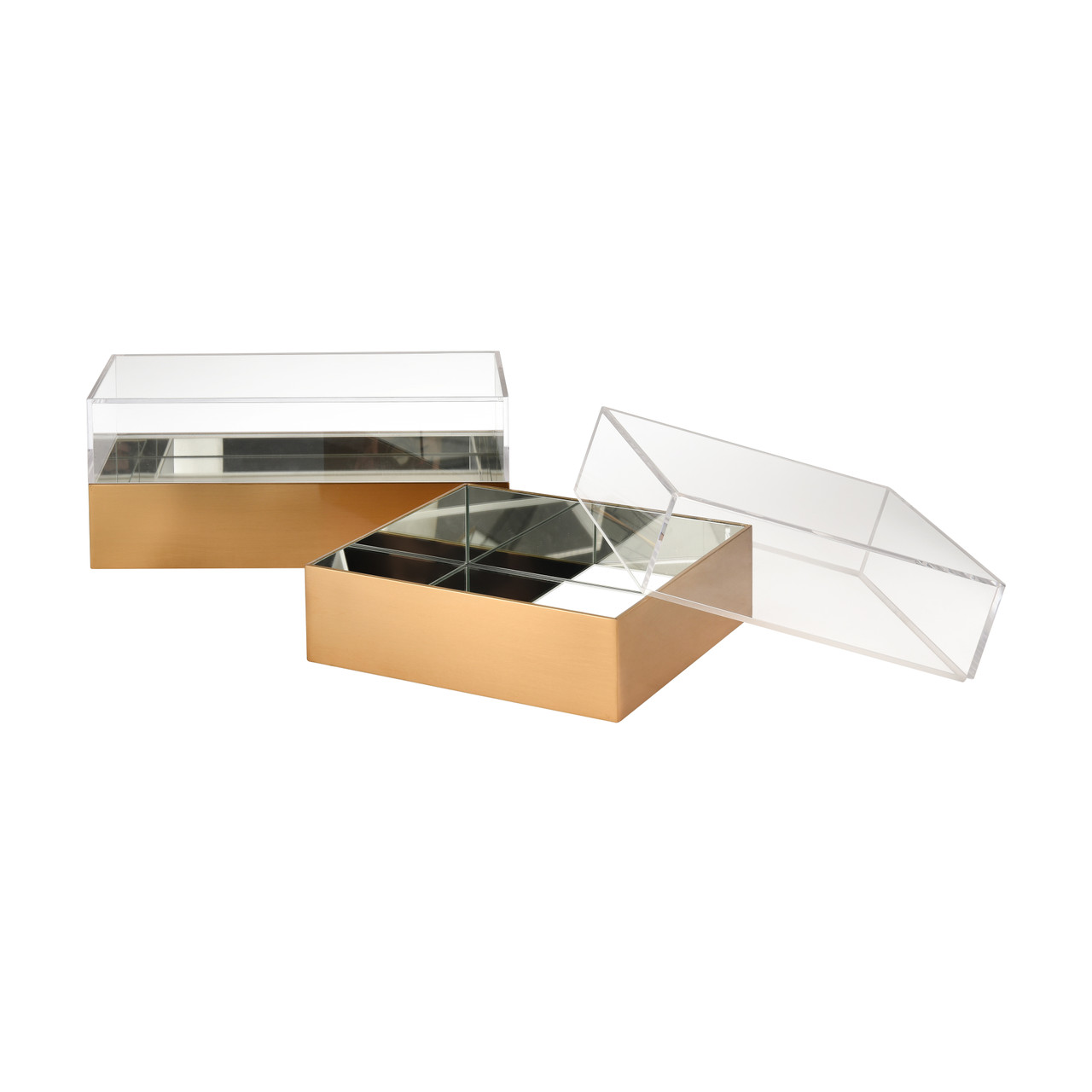 ELK HOME H0017-10713 Split Decorative Box - Rectangle