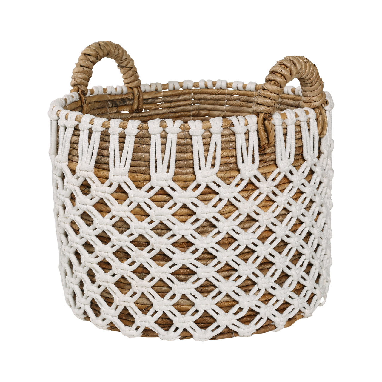 ELK HOME S0077-9111/S3 Bradley Banana Leaf Basket - Set of 3