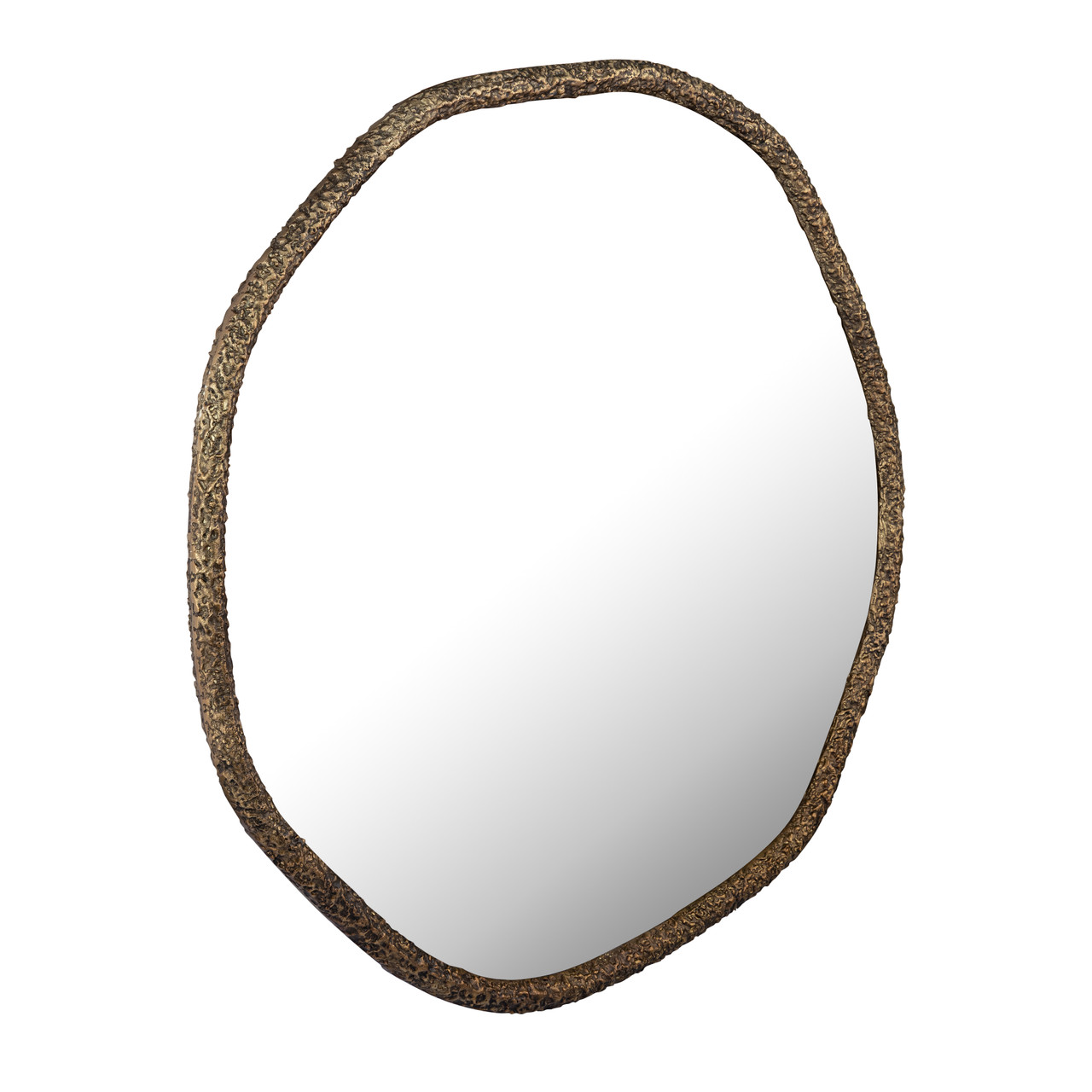 ELK HOME H0896-10955 Warped Wall Mirror - Aged Brass