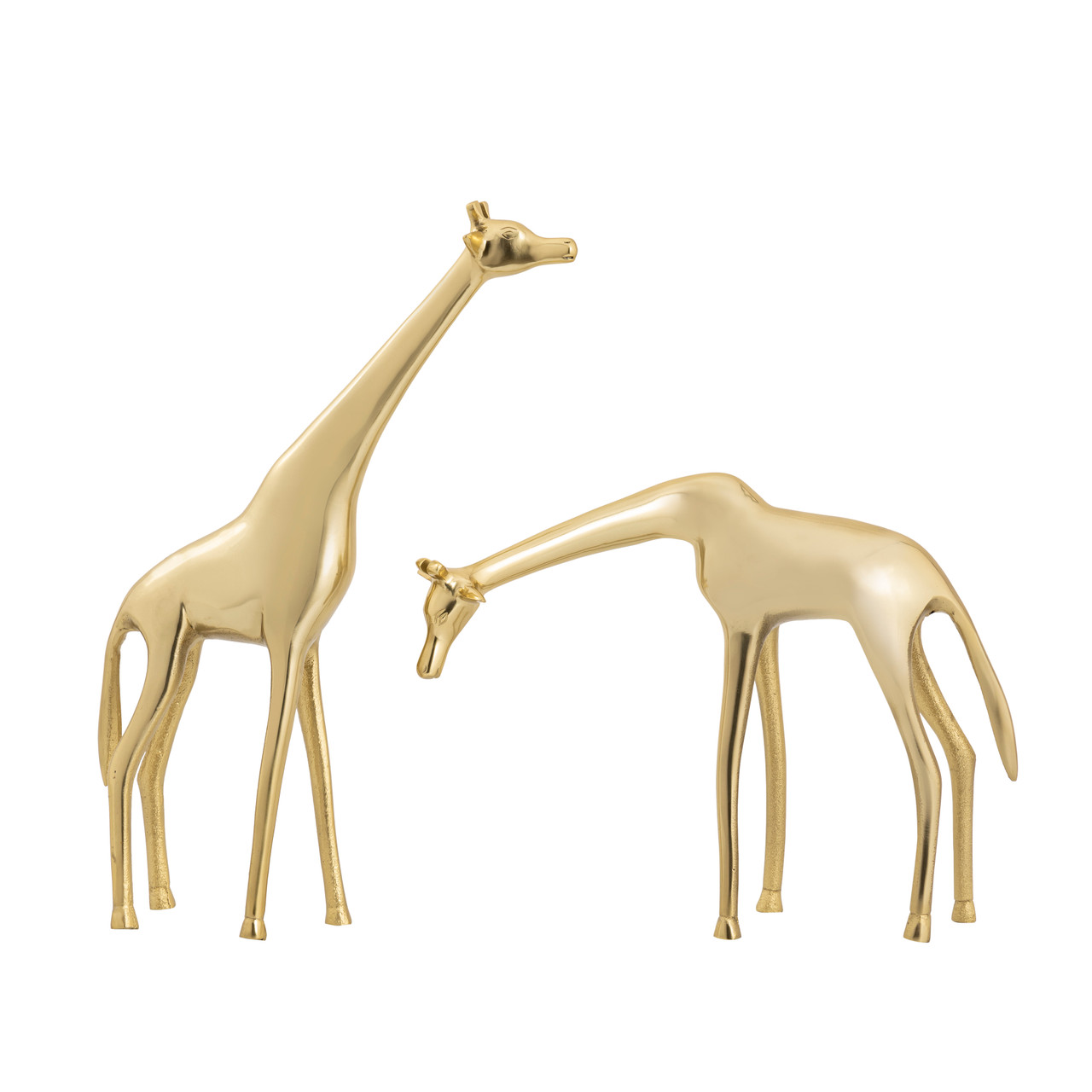 ELK HOME H0807-9268 Brass Giraffe Sculpture - Large