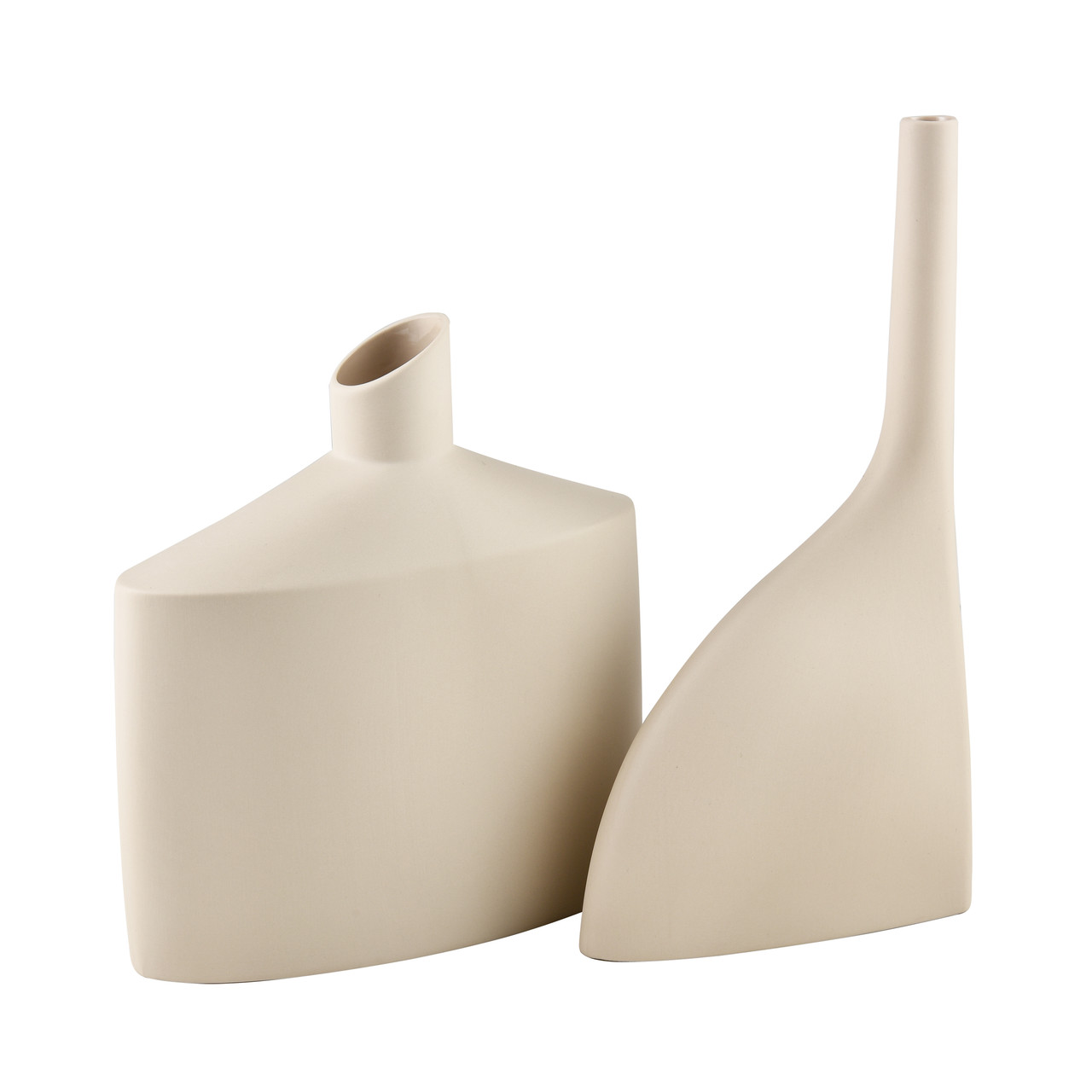 ELK HOME H0017-9168 Ramsay Vase - Beige