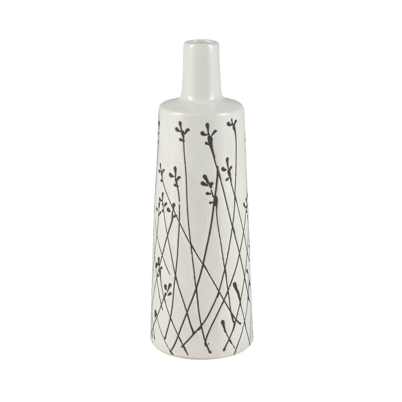 ELK HOME S0017-9725 Melton Vase - Large White