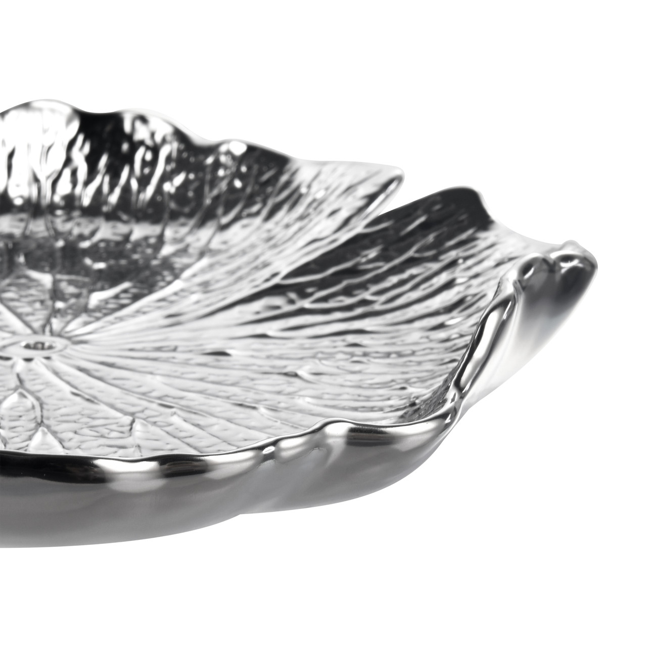 ELK HOME H0017-10429/S4 Lilypad Bowl - Set of 4 Silver